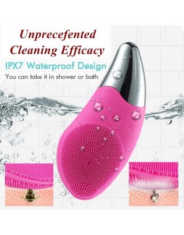 Силиконова четка за почистване на лице масажор